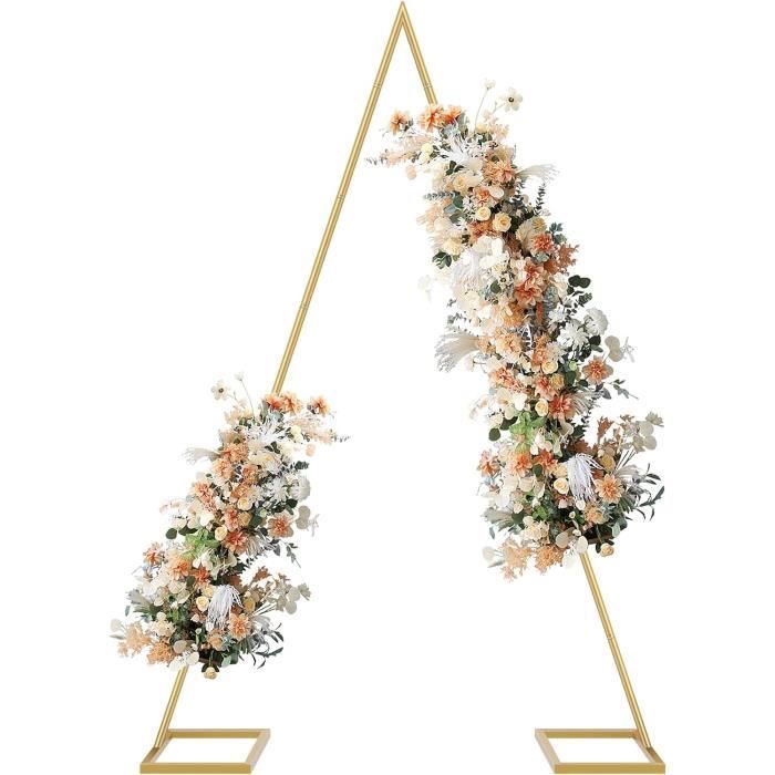 Support de toile de fond circulaire (diamètre 2 m) pour les décorations de fêtes de mariage et d'anniversaire