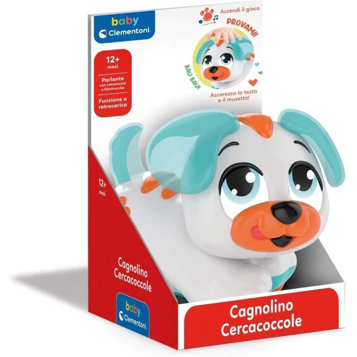 Meilleurs prix pour Jouet interactif - CLEMENTONI - Chien Câlin 17450 - Plastique - Blanc - Petit - Intérieur - Jeux - Tissu