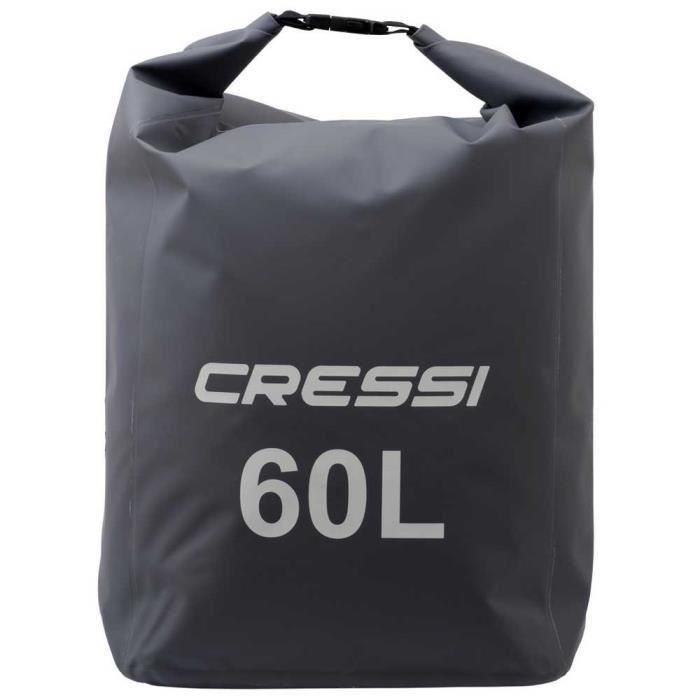 Sac à dos étanche - Cressi - Dry Back Pack Premium - 60 L - PVC stratifié - Gris Sac à dos étanche - Cressi - Dry Back Pack Premium - 60 L - PVC stratifié - Gris