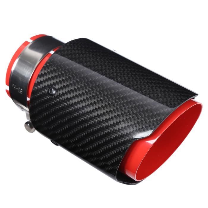 Étui Universel Warrior Fibre Carbone - Protection Pour Smartphone, Noir/rouge