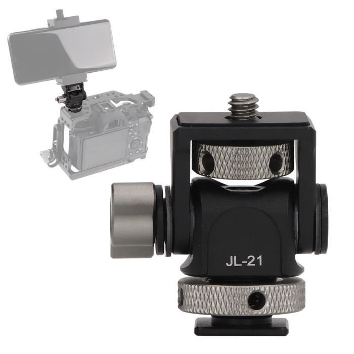 Support Moniteur Caméra Réglable 360° - Compatible SmallRig MA006 - Pour Écran Terrain, Vlogging, Tournage