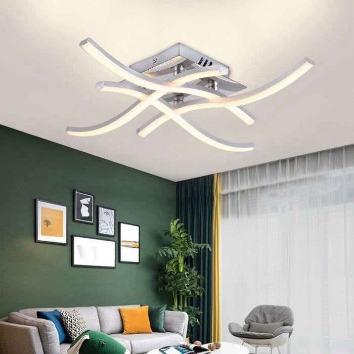 Plafonniers 4 spots LED orientables – Éclairage plafond design
