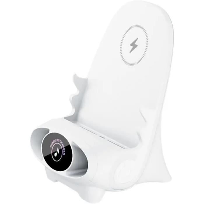 Mini Support Chargeur Magnétique Sans Fil - Charge Rapide, Stable, Avec Diffuseur D'aromathérapie - Idéal Pour Téléphone Portable - 3