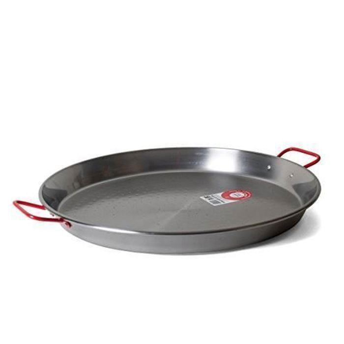 Garcima 20Inch Carbon Steel Paella Pan 50cm Cdiscount Maison