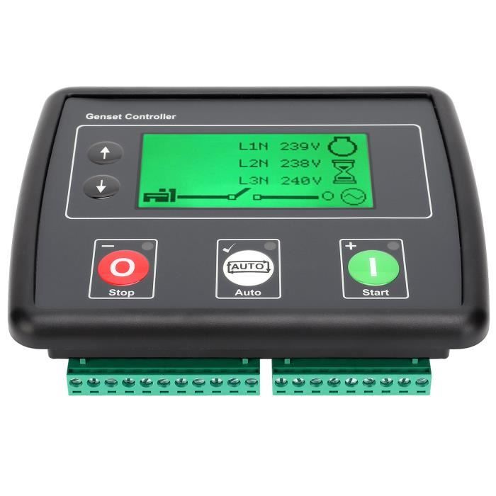 Contrôleur Générateur Diesel DSE701K-AS - Démarrage Automatique, Surveillance Complète Moteur - 8-35V DC - 13