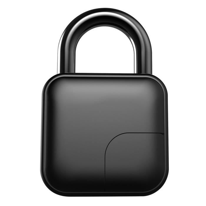 Cadenas dempreintes digitales cadenas de sécurité sans clé intelligent empreinte digitale IP66 cadenas antivol étanche pour armoire à dos 