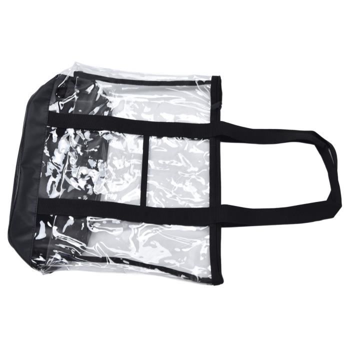 Sac de plage transparent Sac fourre tout transparent en PVC