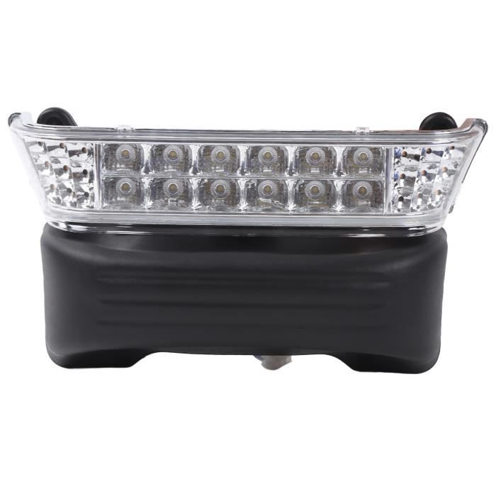 Kit De Phares Et Feux Arrière LED 12V Pour Club Car DS 1993 Et Plus - Noir/Rouge