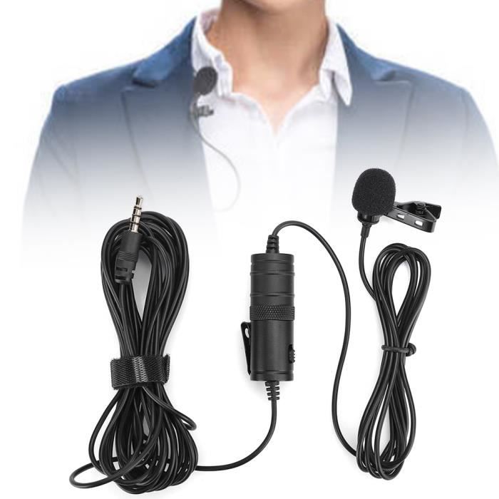 (Microphone + Apple Conversion Head)143 Microphone Lavalier Microphone Cdiscount TV Son Photo