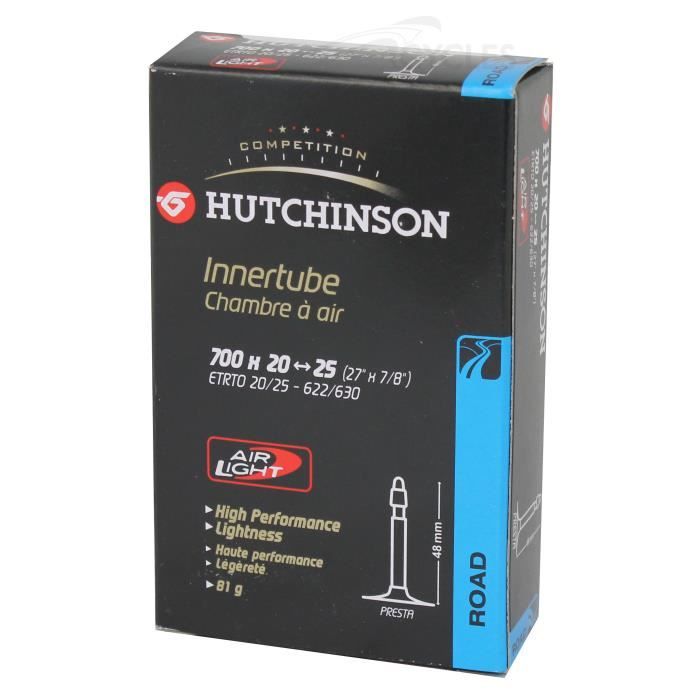 Chambre à Air Hutchinson Air Light Presta 48mm - Vélo loisir - HUTCHINSON - Adulte - Poids réduit