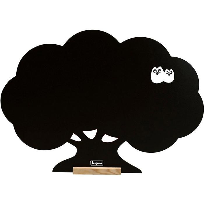 Tableau mural arbre - JEUJURA - 80 x 57 - Plumier en bois - Pour enfants