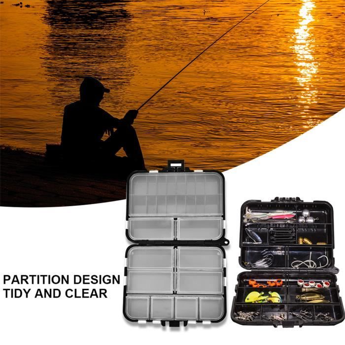 Kit De 140 Accessoires De Pêche Avec Boîte Organisée - Connecteurs, émerillons - Idéal Débutants Et Pêcheurs Confirmés - 8