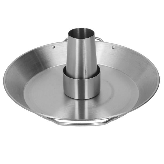 Support à Rôtir Canette De Bière En Inox – Accessoire Barbecue Avec 4 Piques Légumes, Pour Poulet à La Bière Juteux