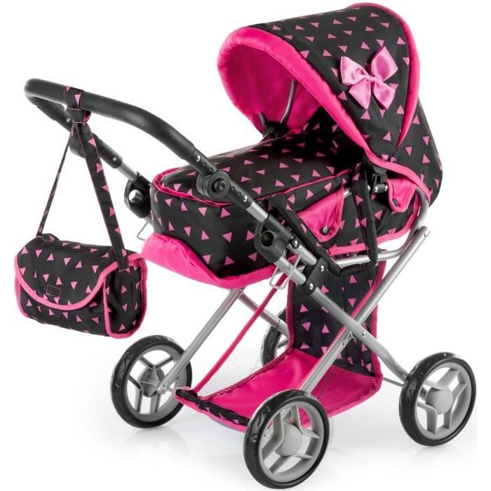 Poussette Poupee, Poussette Jouet - Poussette Landeau Bebe pour Poupée,