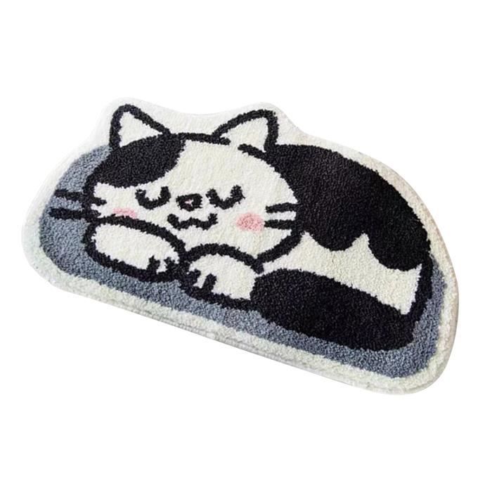 Tapis de Bain Chat Gris main image 0