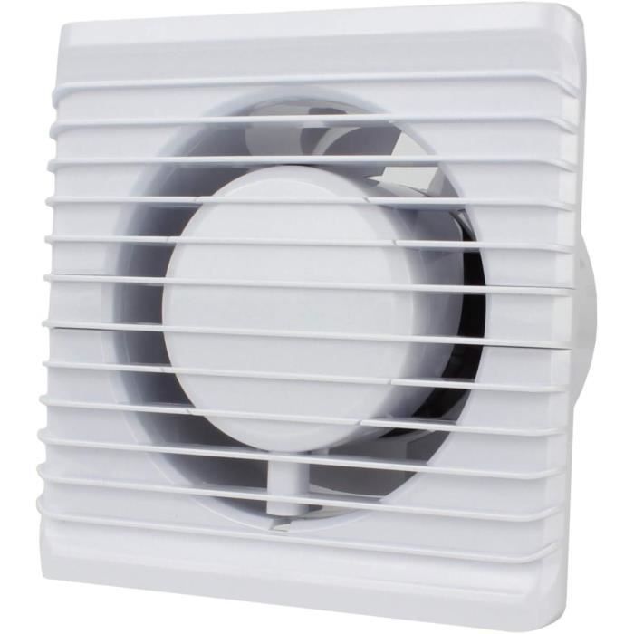 Ventilateur Mural System Silent Orion Blanc 100 M Avec Minuterie Capteur De Mouvement 127269