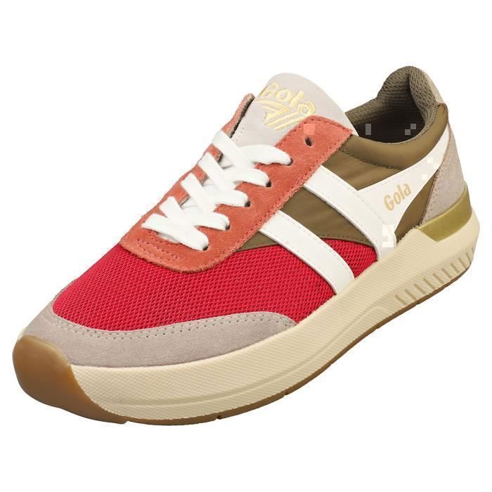 Gola Baskets - Gola - RAVEN - Femme - Textile et Daim - Lacets