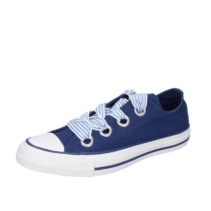 converse bleu femme