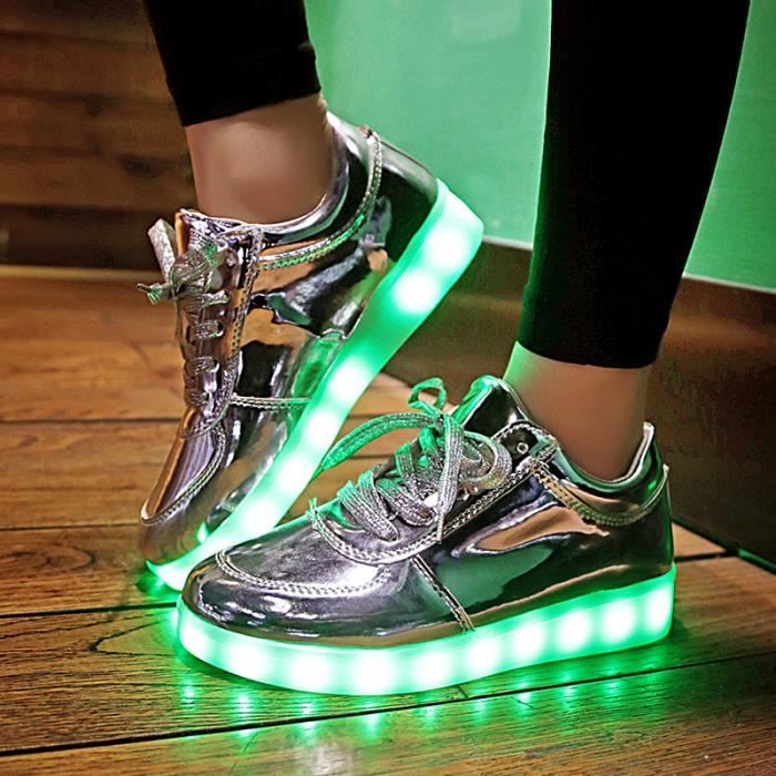 chaussures lumineuses