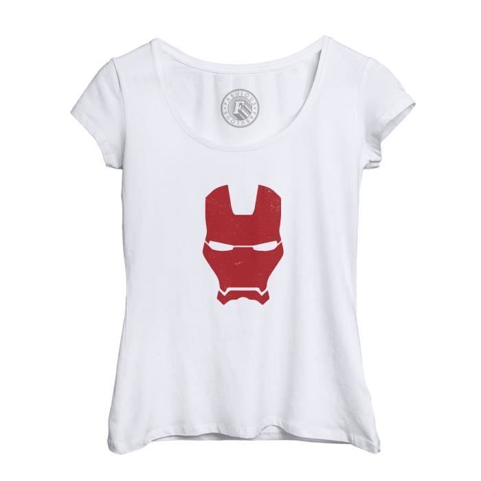 T shirt hot sale iron man femme