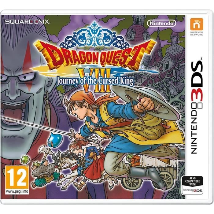 Dragon Quest Viii: Journey Of The Cursed King 3ds - vue 2