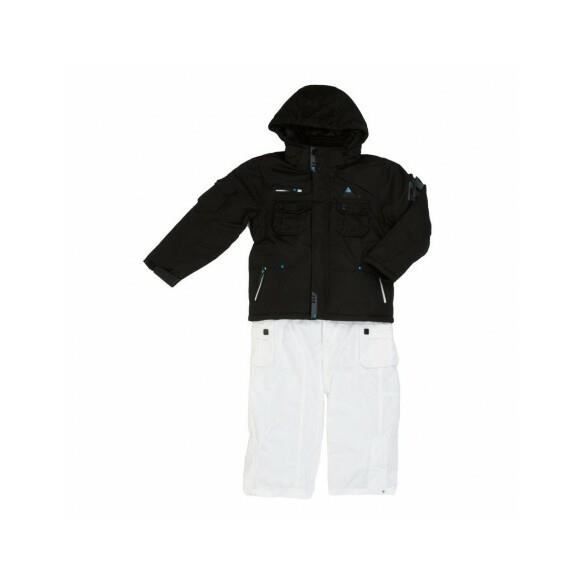 Ensemble Ski Enfant 2 Pièces - Veste + Salopette - Imperméable, Coupe-vent, Chaud - Tailles 3 à 12 Ans - Mixte Garçon/fille