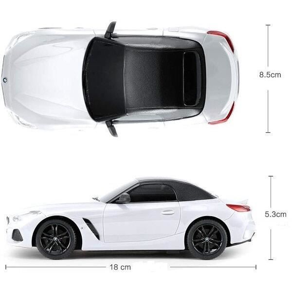 Voiture téléguidée - RASTAR - BMW Z4 Roadster - 1:24 - Télécommande incluse - Pour enfants à partir de 6 ans