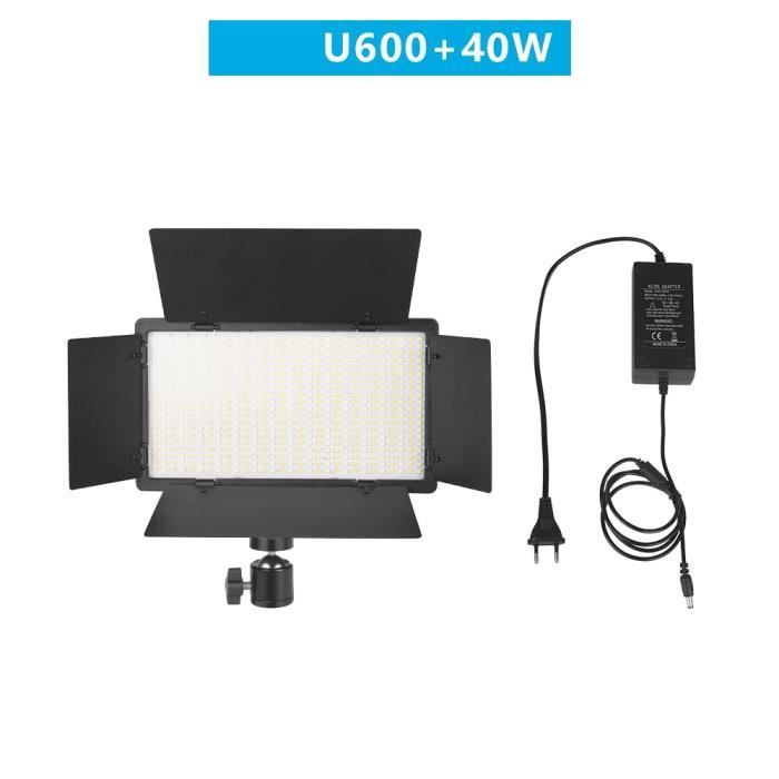 Kit Studio Photo : Panneau LED Baodeli 70 LED + Trépied 160cm + 4 Filtres Couleurs