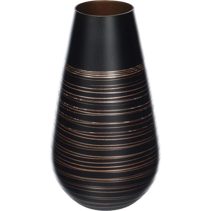 Villeroy Boch 1137941115 Vases, Cristal, Noir, 18 cm264 Cdiscount