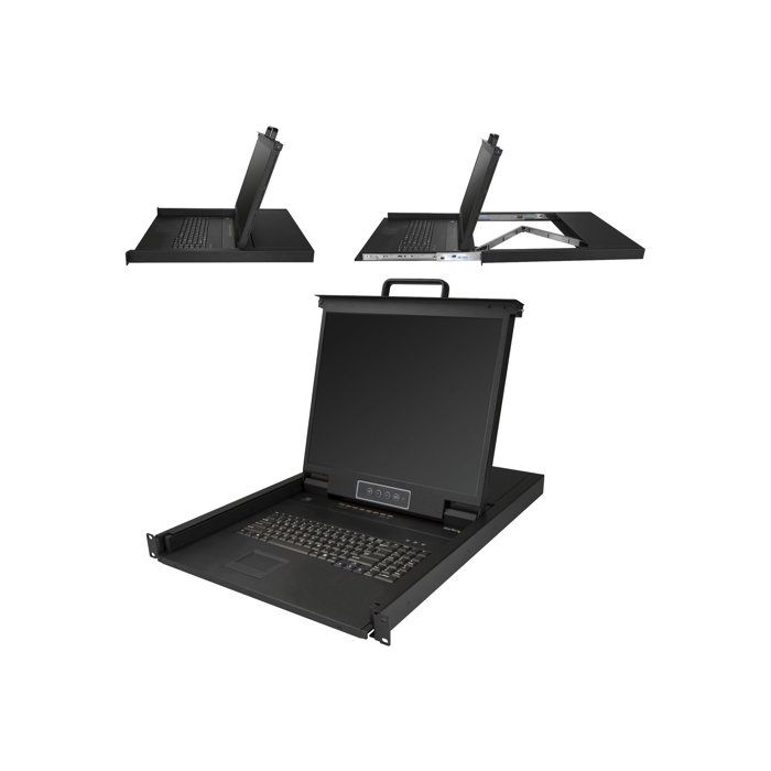StarTech.com Console KVM à 8 ports à montage en rack pour rack de serveur 19 pouces 1U Neuf - vue 5