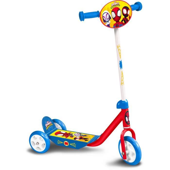 Marvel Trottinette à 3 roues Spidey pour garçon