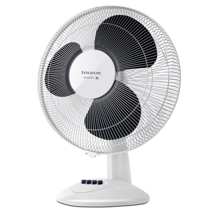 Ventilateur de table blanc diam. 40 cm