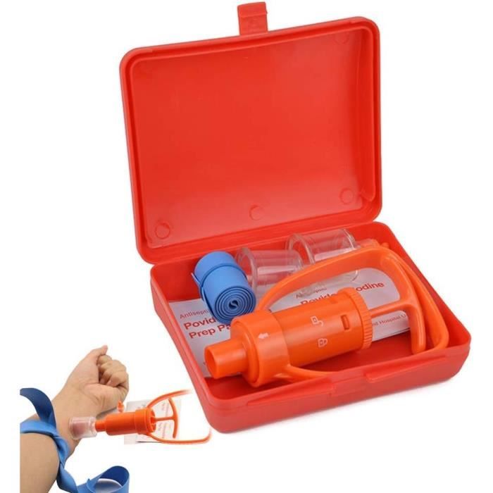 Kit Extracteur De Venin De Serpent – Pompe De Premiers Secours, Léger, Pour Randonnée/chasse