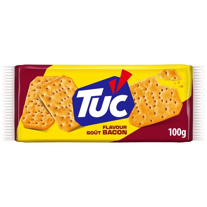 TUC Crackers goût bacon 100 g Cdiscount Au quotidien