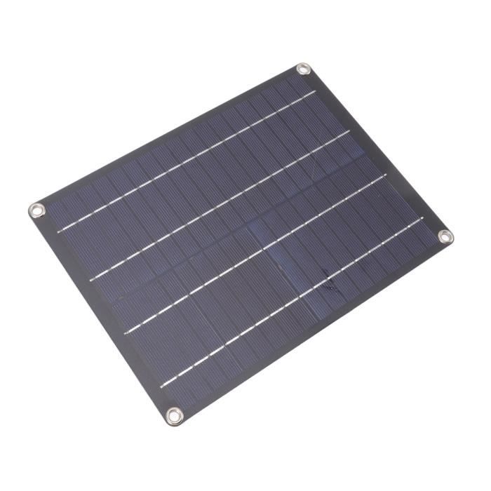 Akozon Chargeur De Panneau Solaire Panneau Solaire 10W Silicium