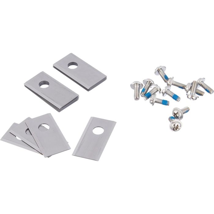 WORX Lot de 12 lames de rechange d'origine WA0190 accessoire pour robots tondeuses WORX Landroid et Landroid Plus livré avec 12 Vis de Fixation - vue 2