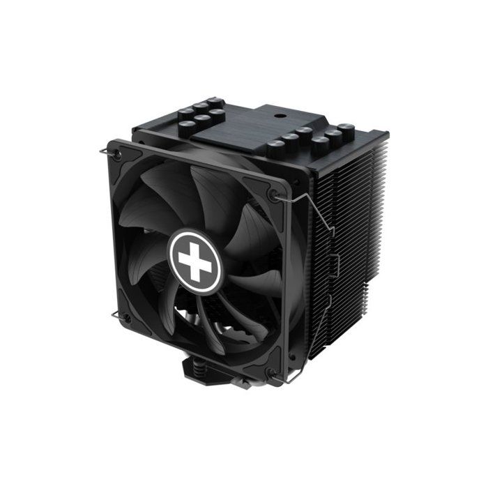 Xilence Performance X Series M906 Refroidisseur de processeur pour : LGA1156 LGA1155 LGA2011 LGA1150 LGA1151 AM4 LGA2066 LGA1200 LGA1700 AM5 aluminium et cuivre 120 mm - vue 2
