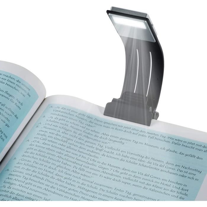 Nixtrve Lampe De Lecture LED à Pince – Col De Cygne 360°, Luminosité & Température Réglables, USB-C Rechargeable, Anti-Lumière Bleue