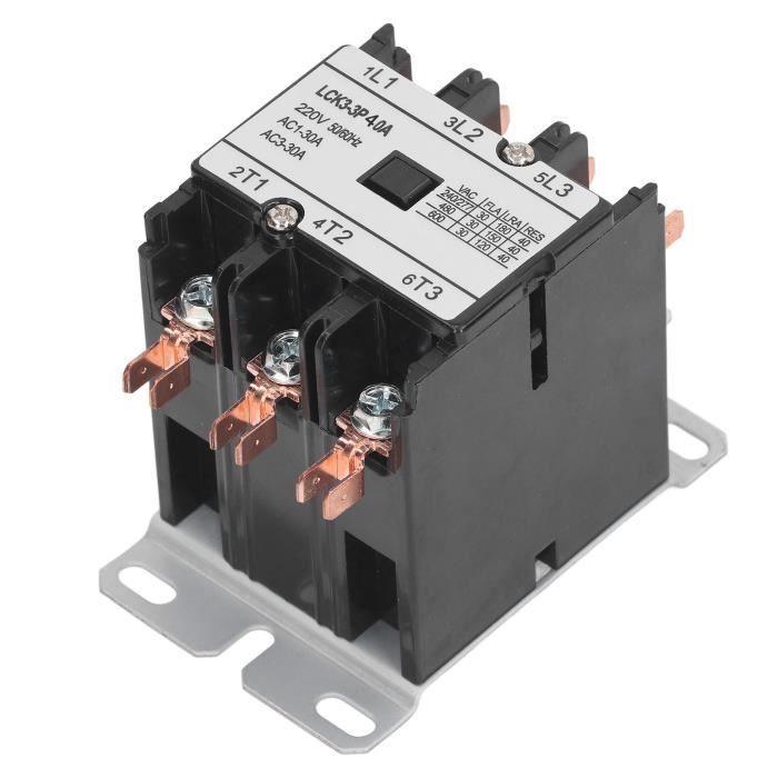 Contacteur Moteur NCK3-25/2 25A - Pour Climatiseur, Armoire électrique - 2 Pôles, Courant Alternatif