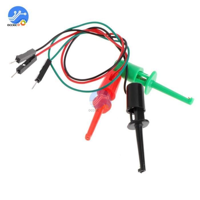 400 Pièces De Clips Crochets De Test SMD - 8 Couleurs, Pour Sondes, Testeurs Et Maintenance électronique