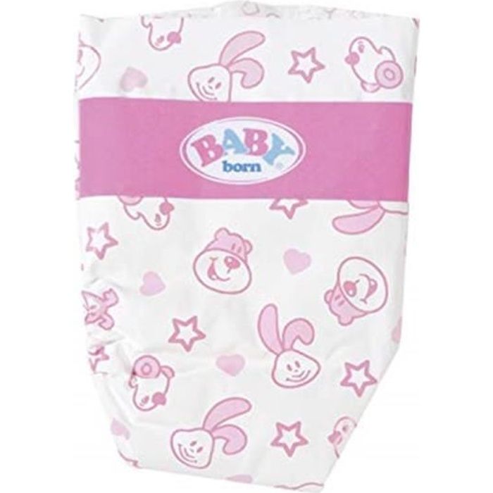 Couches pour poupons BABY born - Pack de 5 - ZAPF CREATION - Enfant - Mixte - A partir de 3 ans