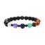 7 Chakra Healing équilibre perles Bracelet Yoga vie énergie Bracelet Bijoux IU