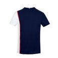 T-shirt Le Coq Sportif SAISON 1 Tee SS N°1 M - bleu nuit/blanc/tech red-1