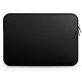 Housse de sacoche pour ordinateur portable pour Mac MacBook Air Pro 11.6 13.3 15.4 pouces, noir-1