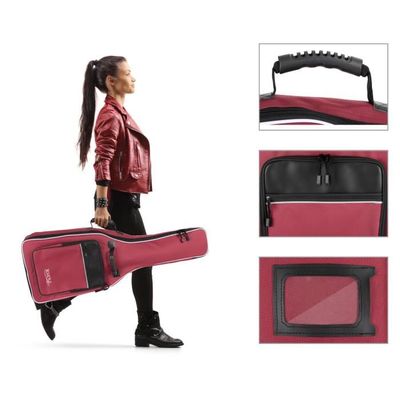 Rocktile Étui Rigide Pour Guitare Semi-Acoustique ES-Style II - Protection Premium Noir