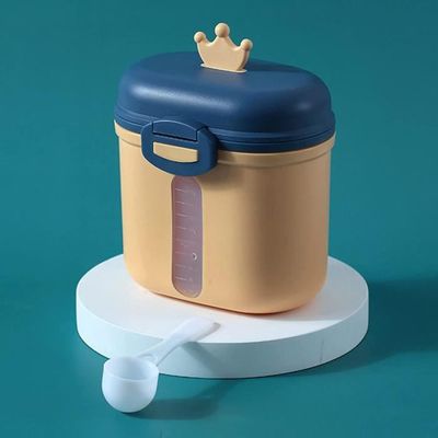 Doseur De Lait En Poudre Empilable 3 Compartiments - Récipient De Voyage Pour Biberon, Capacité 80g Par étage, Design Cartoon - 10