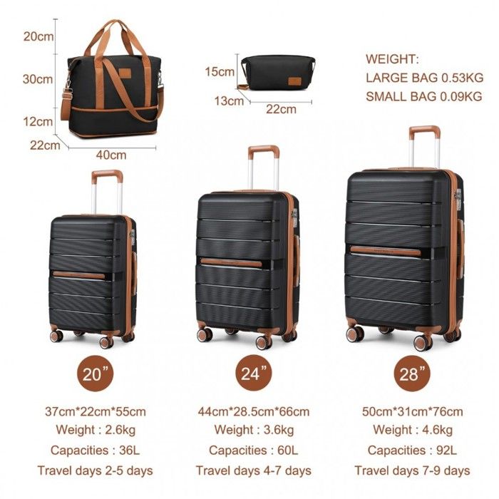 Set de 4 Valises Rigides LYRA-M