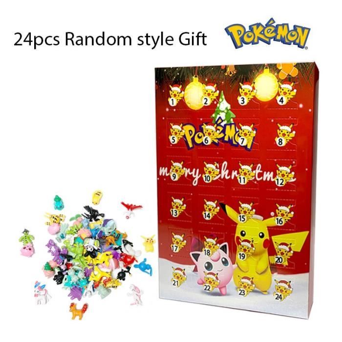 Pokemon - calendrier de l'avent grand format - 24 mini-guides