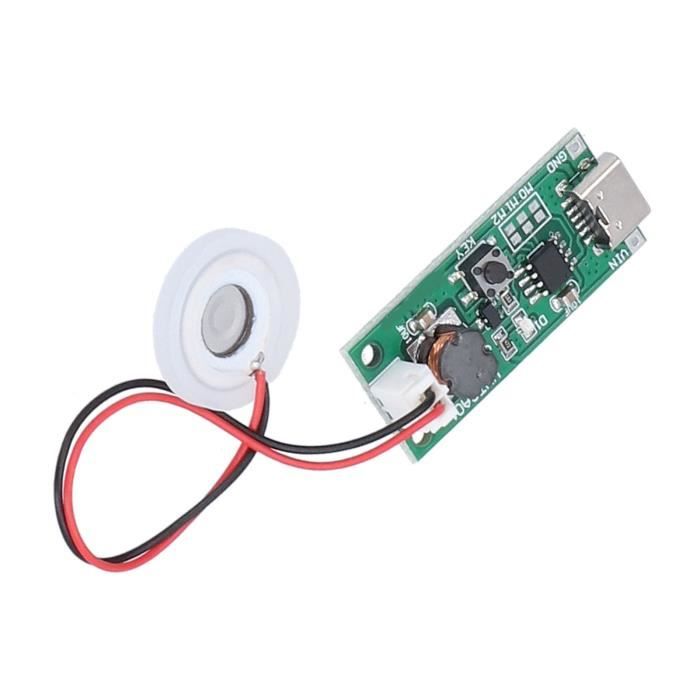 Qiilu Module humidificateur USB Module humidificateur Modules d'atomisation  USB Carte de circuit imprimé d'atomisations pour