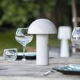 Lampe de table sans fil - LUMISKY - TOD WHITE - H28 cm - Tête orientable - LED blanc chaud-2